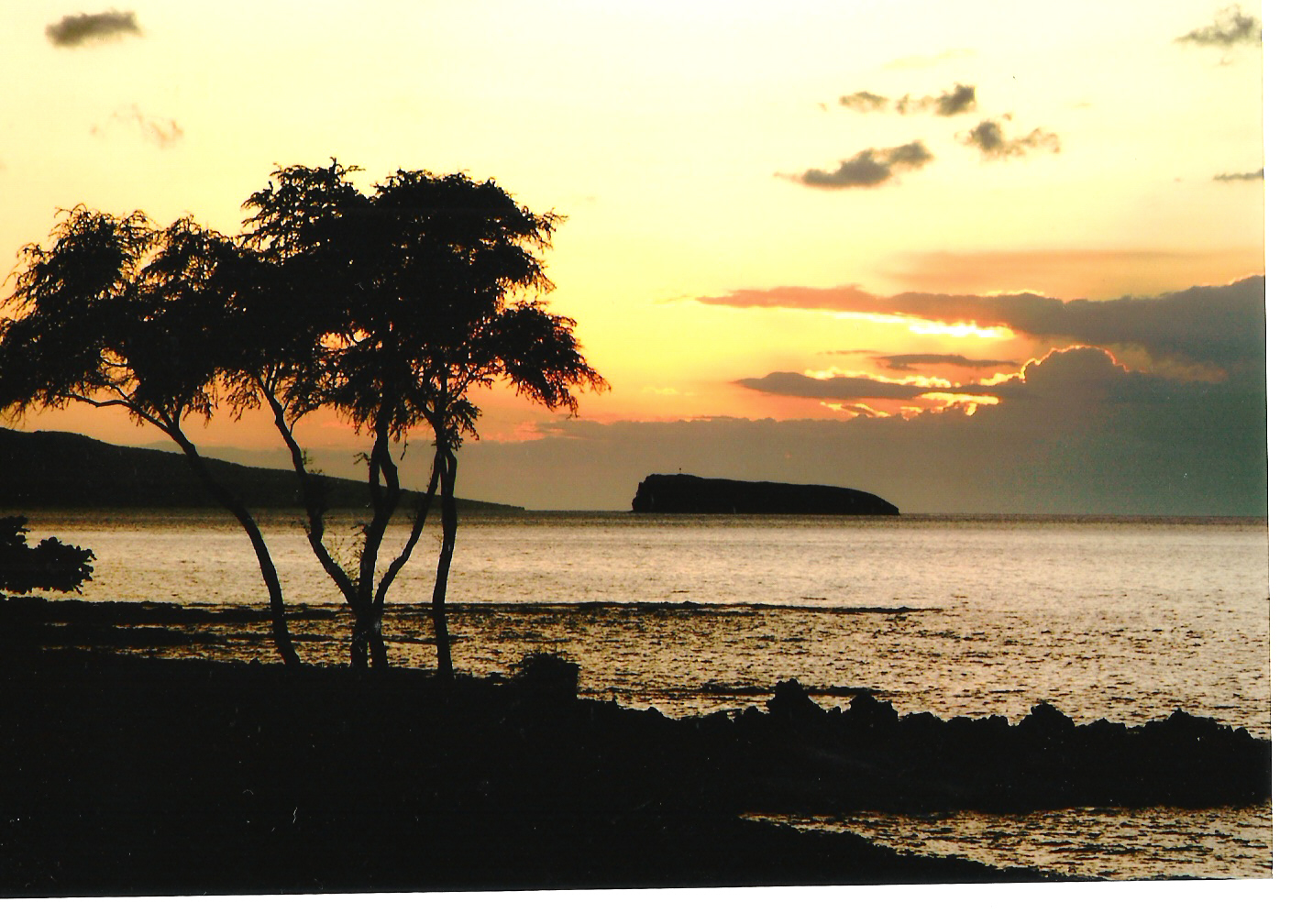Sunset ...