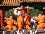 西雅图的一个广场演出~！